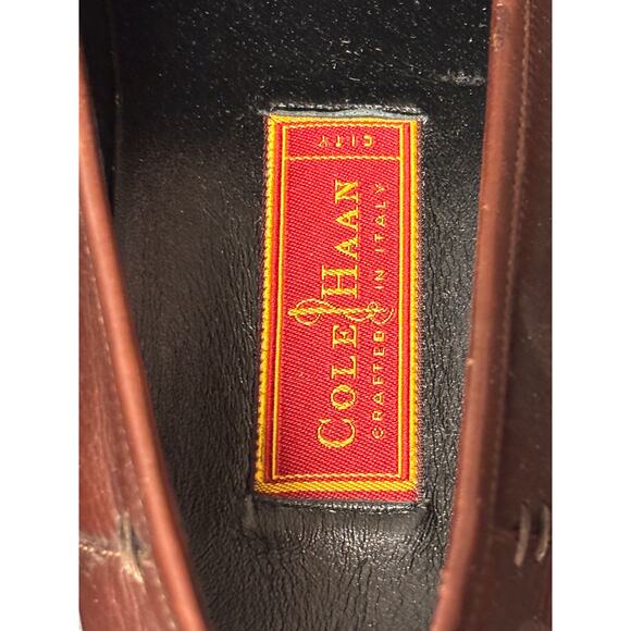 Cole Haan Brown Leather Bit Loafers Men’s Classic Dress Shoes - Picture 5 of 7